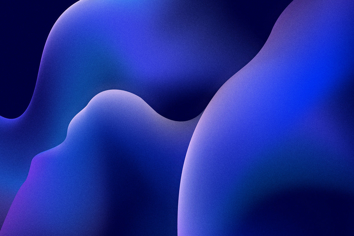 Abstrakt Blau