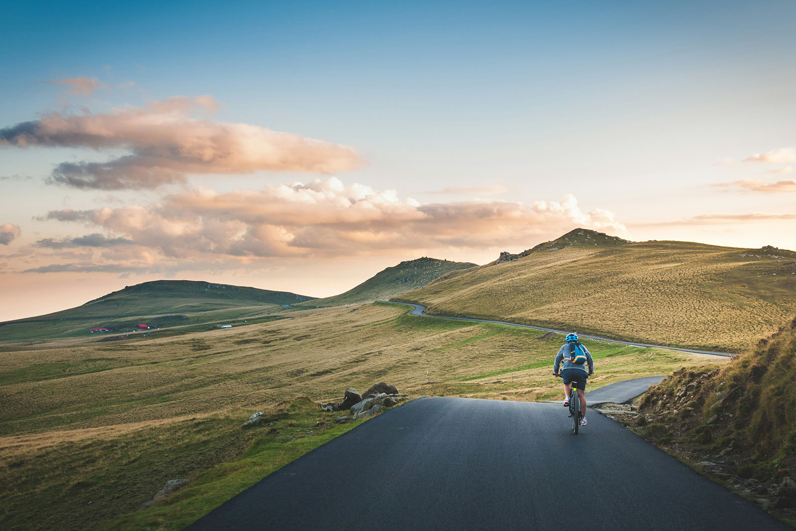 Radfahrer Natur