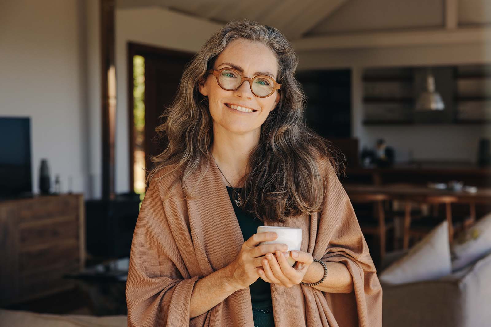 Healthy Woman smiling