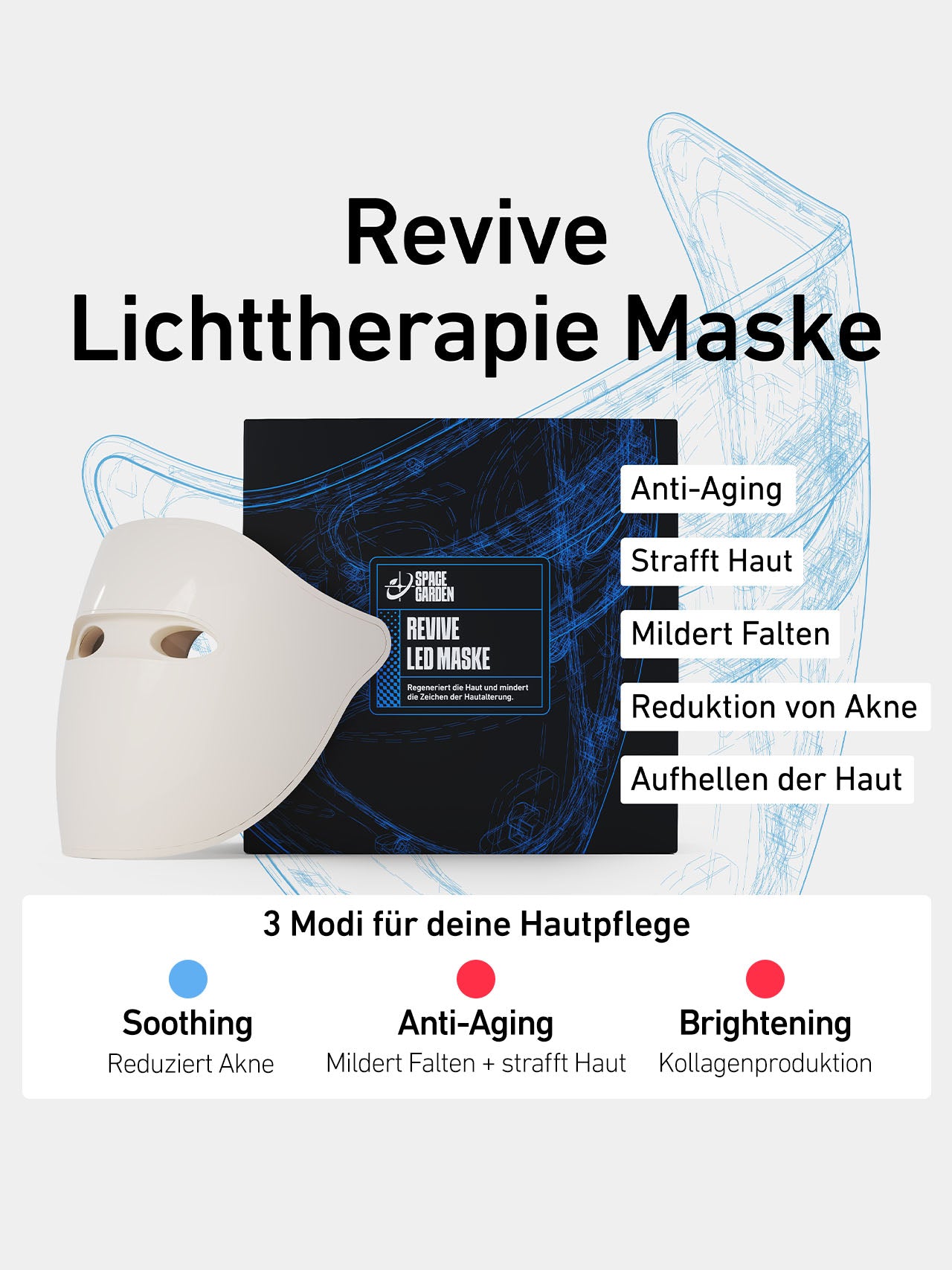 Lepo Revitalisierende Lichtmaske 15 Ml – Für Strahlenden, Ebenmäßigen Teint